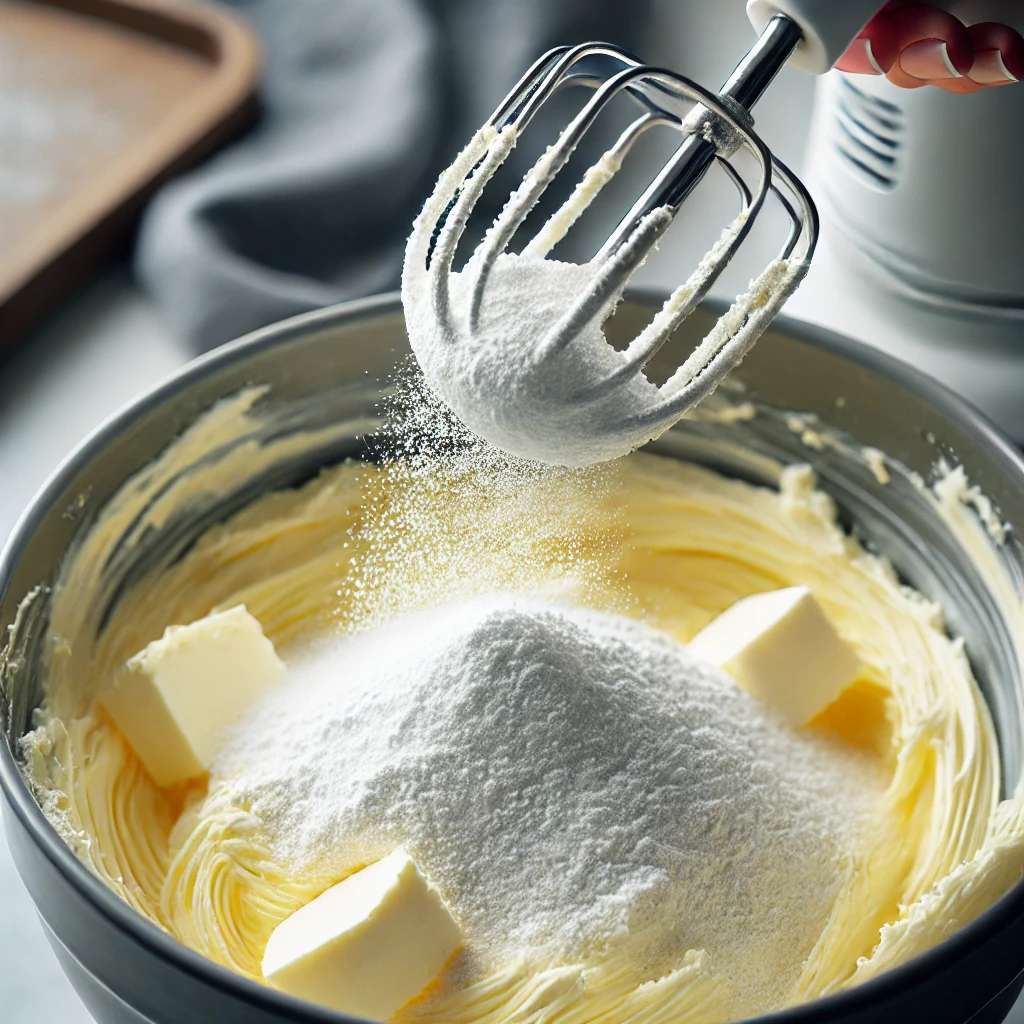 Adding Powdered Sugar